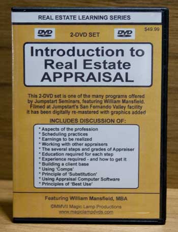 Real Estate Appraisal on Real Estate Appraisal Dvd